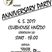 6th Anniversary Party